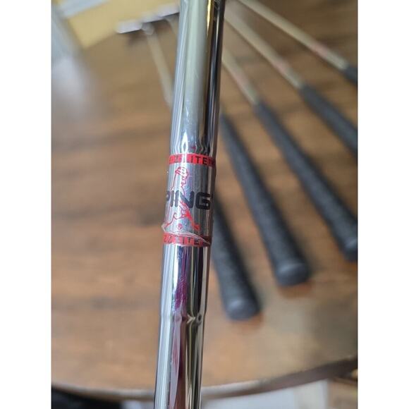 PING EYE 2 + IRONS SET BLACK DOT 4-S, PING KARSTEN ZZ-LITE STEEL RH - Picture 10 of 16